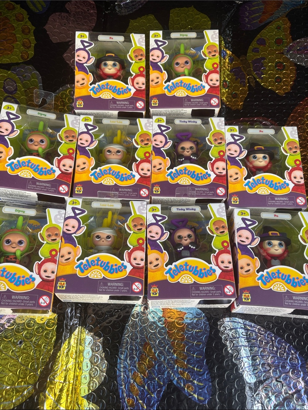 Collectible Mini Figures - Assorted Colors (Set of 9)